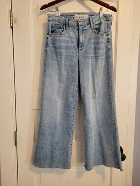 Frank and Eileen Frank & Eileen Galway Jeans Wide Leg Cropped Flare Women’s 28